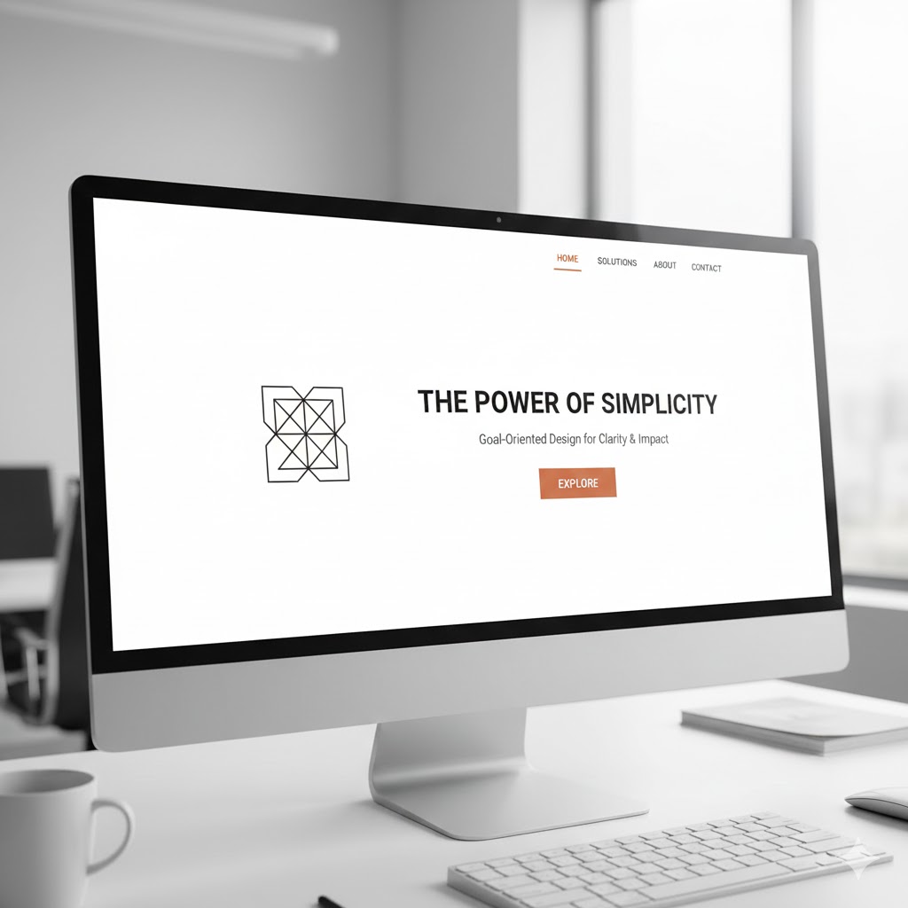 2026網站未來趨勢--簡約與清晰設計 (Minimalism)